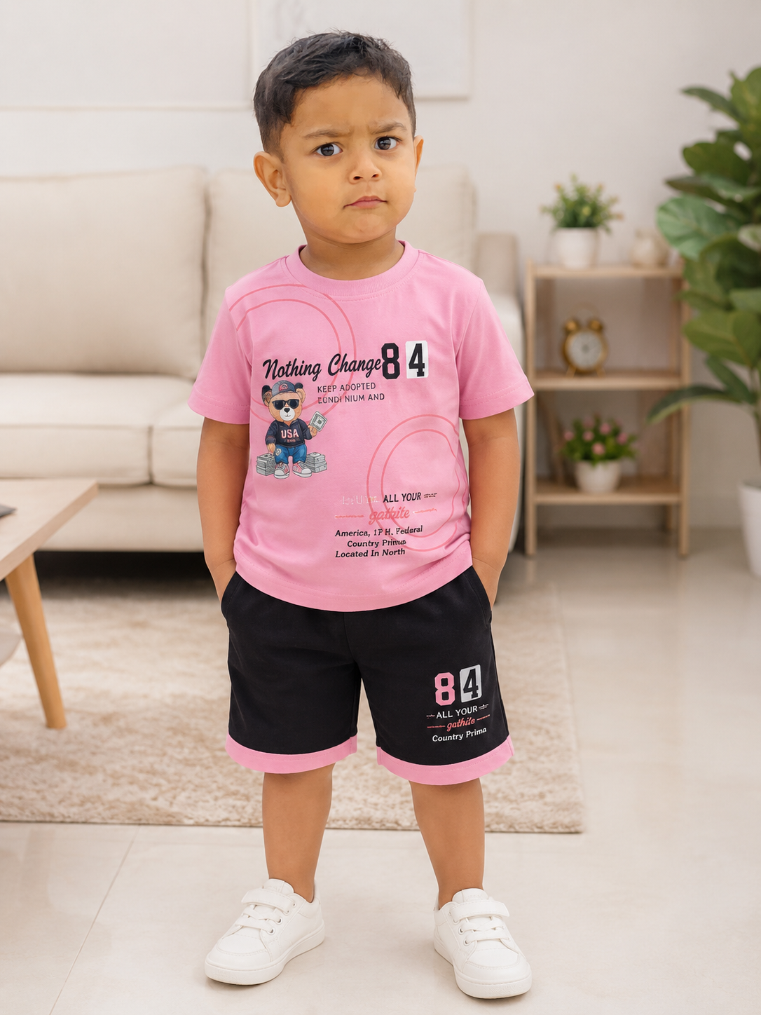 SoftWear Premium Malay Jersey Summer Co-Ord Set (2-Piece)