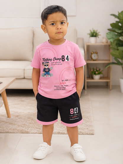 SoftWear Premium Malay Jersey Summer Co-Ord Set (2-Piece)
