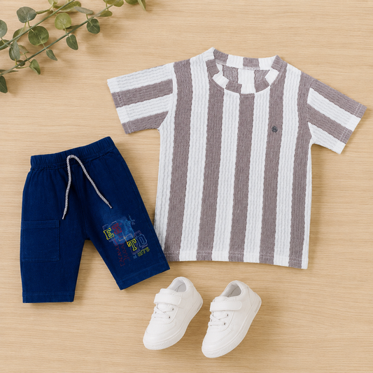 Stylish & Comfortable Summer Outfit for Boys ☀️